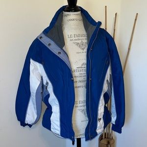 VERTICAL INSIDE EDGE SKI JACKET SIZE MEDIUM